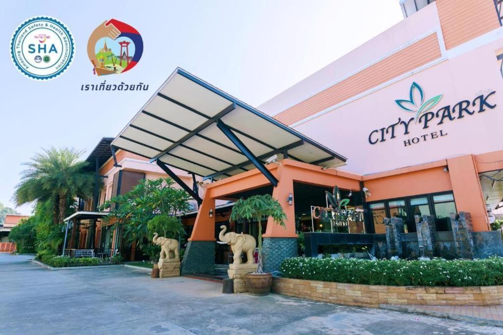 City Park Hotel Phatthalung Exterior foto