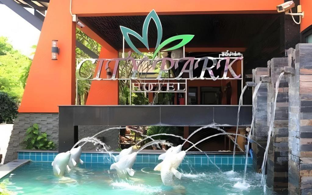 City Park Hotel Phatthalung Exterior foto